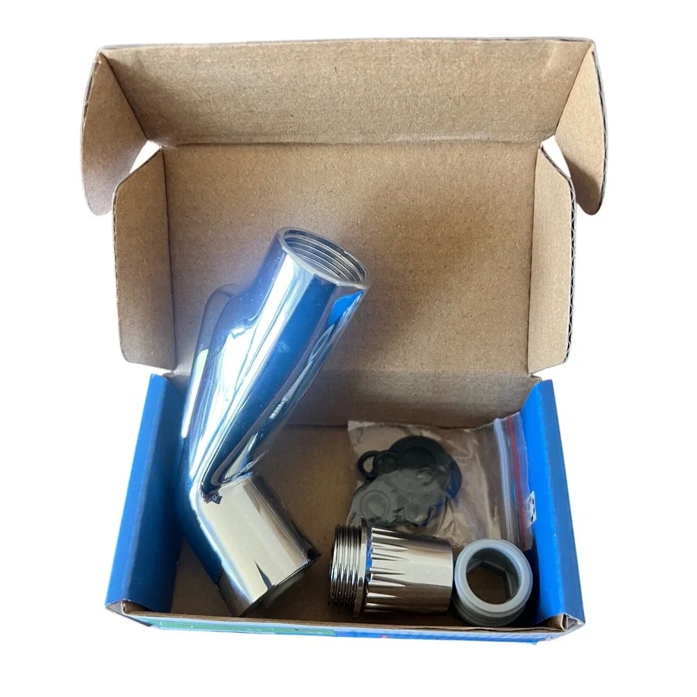 Awelife Chrome Sink Side Sprayer Handheld Bidet Repair Kit Replacement Head